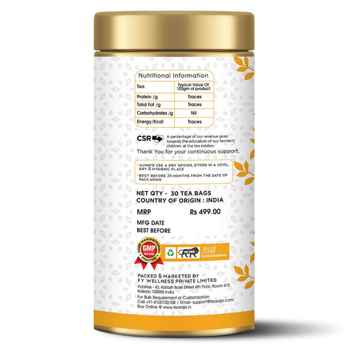 Tea Raja - Darjeeling Oolong Tea 30 Teabags